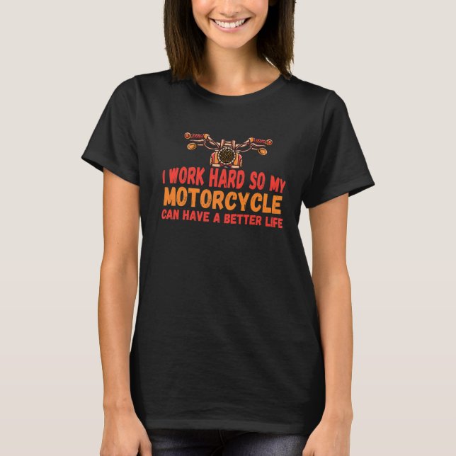 Kraftrad für Motorradkollektoren T-Shirt (Vorderseite)