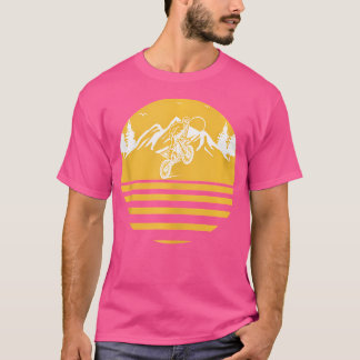 Kraftrad Motorrad Golden Außenbereich T-Shirt