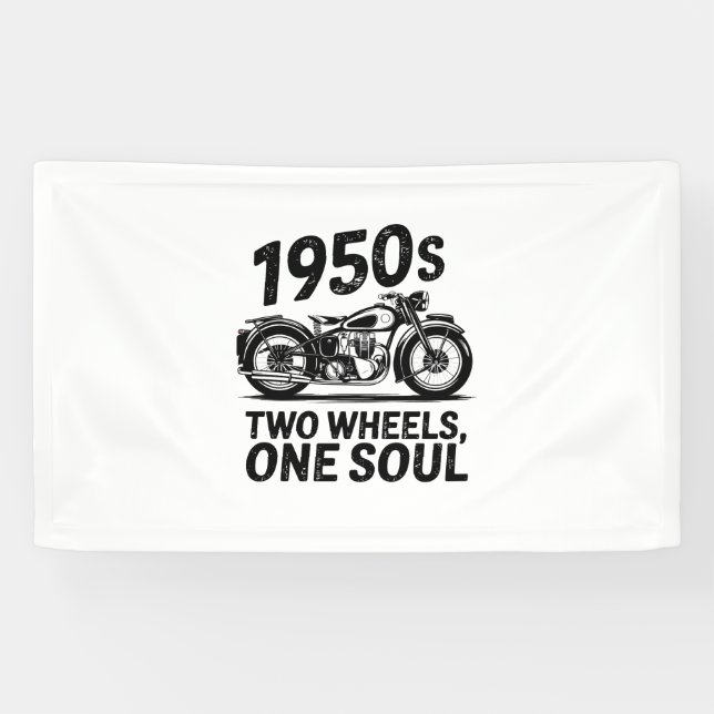 Krafträder mit zwei Rädern, einem Soul Banner (Horizontal)
