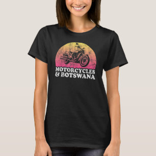 Krafträder und Krafträder von Botswana T-Shirt