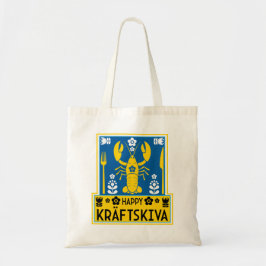 Kräftskiva - Schwedisches Krakischefisch-Party Tragetasche