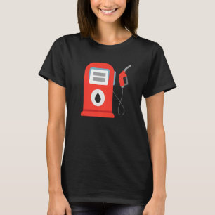 Kraftstoffpumpe Gaspumpe Kostüm T-Shirt