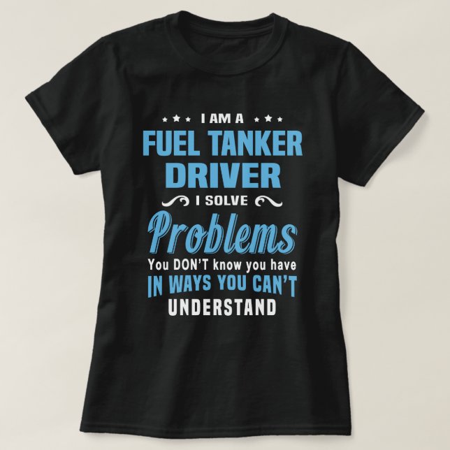 Kraftstofftanker T-Shirt (Design vorne)