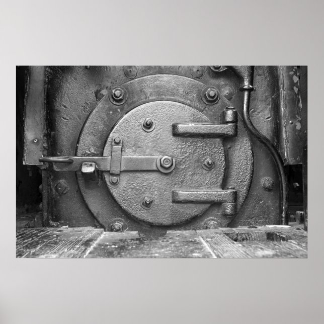 Kraftstofftür - Druck Poster (Vorne)