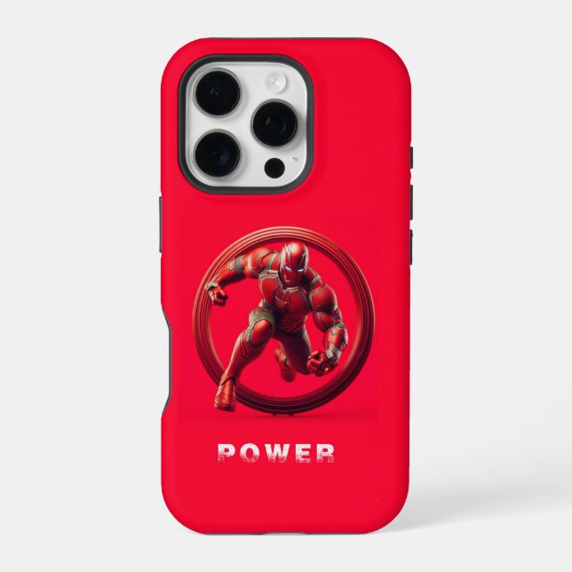 Kraftstoß iPhone 16 Pro Hülle (Rückseite)