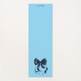 Krafttraining Blue Bow Yogamatte