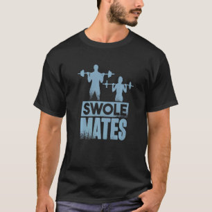 Krafttraining Fitnessstudio Workout Swole Kumpels T-Shirt