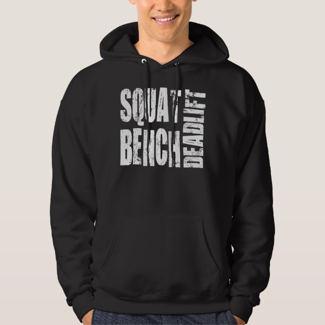 Kraftübertragung - Squat, Bench, Deadlift Hoodie (Vorderseite)