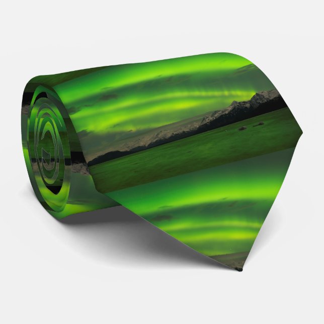 Kraftvolle Aurora Krawatte (Gerollt)