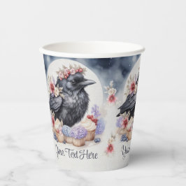 Krähe Crow Rabe Geburtstag Eigener Text Pappbecher