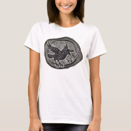 Krähe Crow Rabe ruft KRÄH! T-Shirt