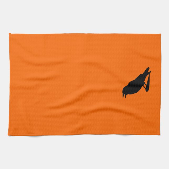 Krähe Dishtowels Küchentuch (Horizontal)