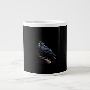 Krähe, F-Caw-F Lustiger Vogel Lustige Zitate Jumbo-Tasse