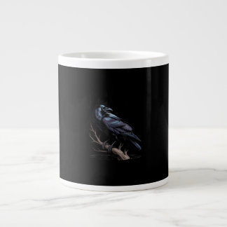 Krähe, F-Caw-F Lustiger Vogel Lustige Zitate Jumbo-Tasse