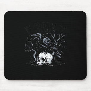 Krähe, F-Caw-F Vogel Mond Gothic Erwachsenen Humor Mousepad