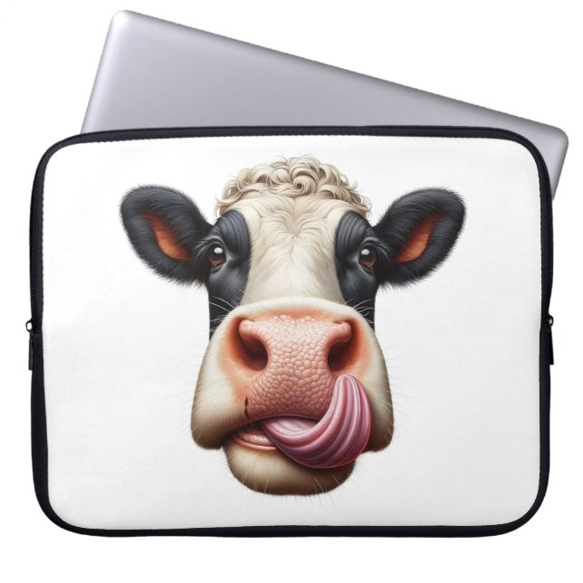 Krähe. Laptopschutzhülle (Vorderseite)