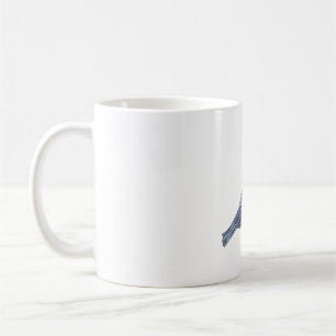 Krähe Liebe schwarzer Vogel mit Herz Kaffeetasse