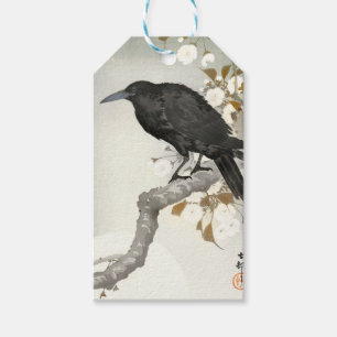 Krähe Rabe Koson Japanischer Vogel Krähe Geschenkanhänger