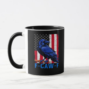 Krähe Rabe Lustig F-Caw-F Minimal Sauber Tasse