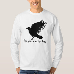 Krähe - schwarzer Vogel T-Shirt