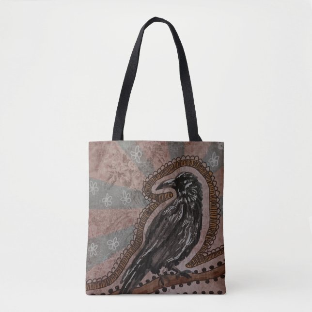 Krähe Tasche (Vorderseite)