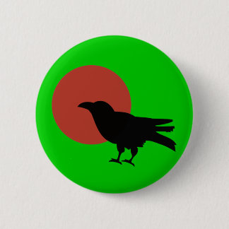 Krähen-Mond Button