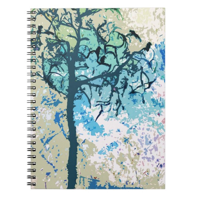 Krähen Notizblock (Vorderseite)