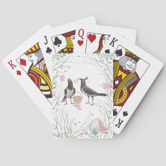 Krähen-Spielkarten Spielkarten