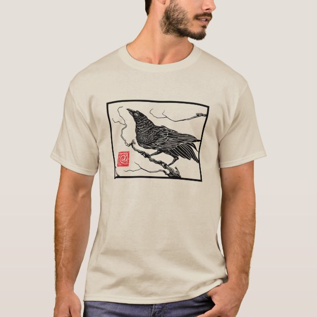 "Krähen-" T - Shirt (Vorderseite)