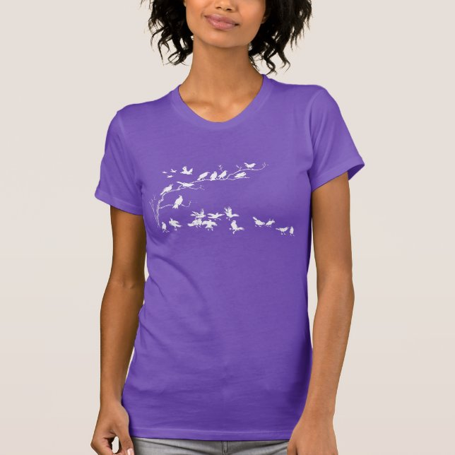 Krähen T-Shirt (Vorderseite)