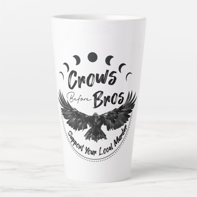 Krähen vor Bros letzter Tasse (Vorderseite)
