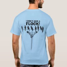 Krähenherde - Lustiges Herden-Kamera-T-Shirt