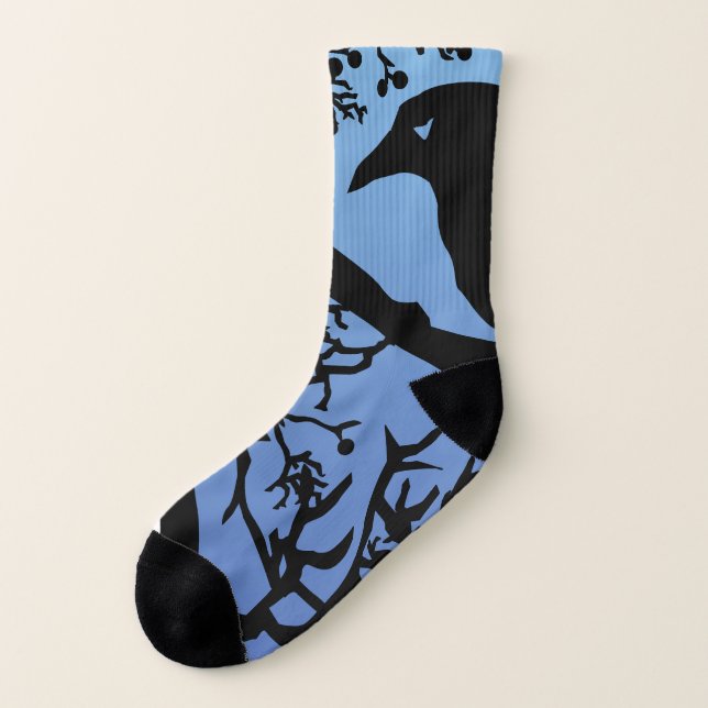 Krähenschatten Socken (Links - Außen)
