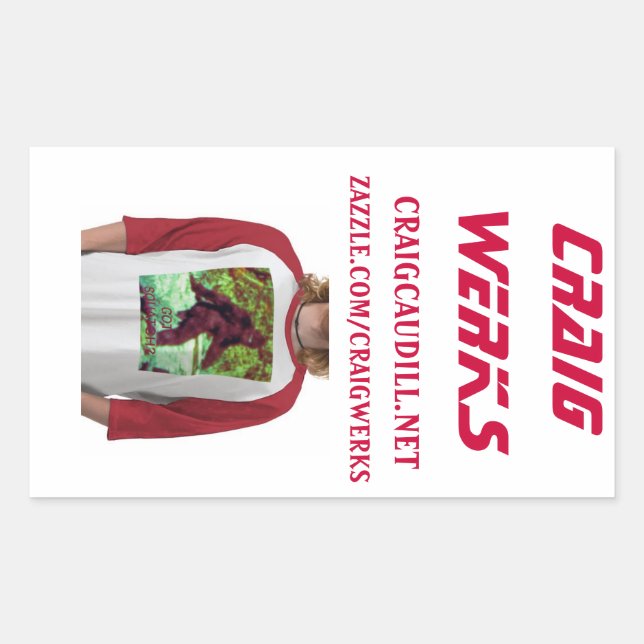 KRAIGWERKS RECHTECKIGER AUFKLEBER (Vorderseite)