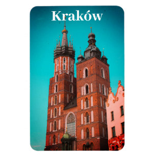 Krakau Europa Polen Polska Altstadt Magnet