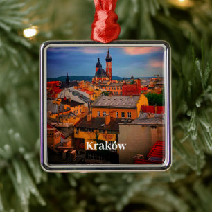 Krakau Europa Polen Polska Altstadt Ornament Aus Metall