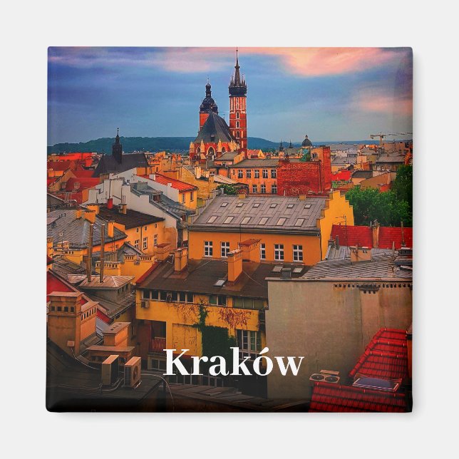 Krakau Europe Polen Altstadt Polens Magnet (Vorne)