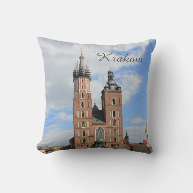 Krakau, Mariacki Kirche, St Mary Kirche, Geschenke Kissen (Vorderseite)