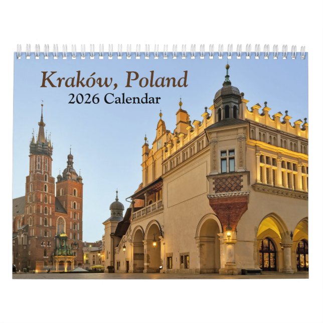 Krakau Polen - Kalender 2024 (Titelbild)