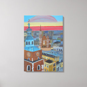 Krakau, Polen Leinwand Art