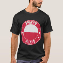 Krakau, Polen Stadt T-Shirt