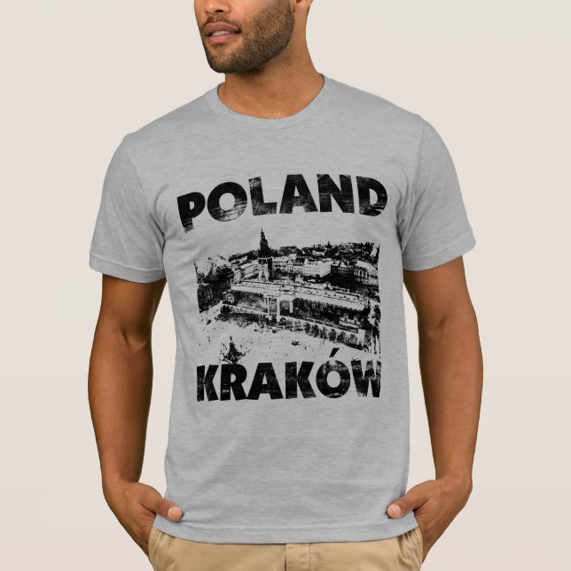 Krakau, Polen T-Shirt (Vorderseite)