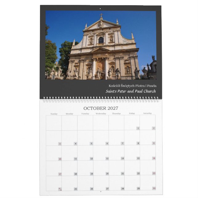 Krakau, Polnischer Kalender (Okt 2027)