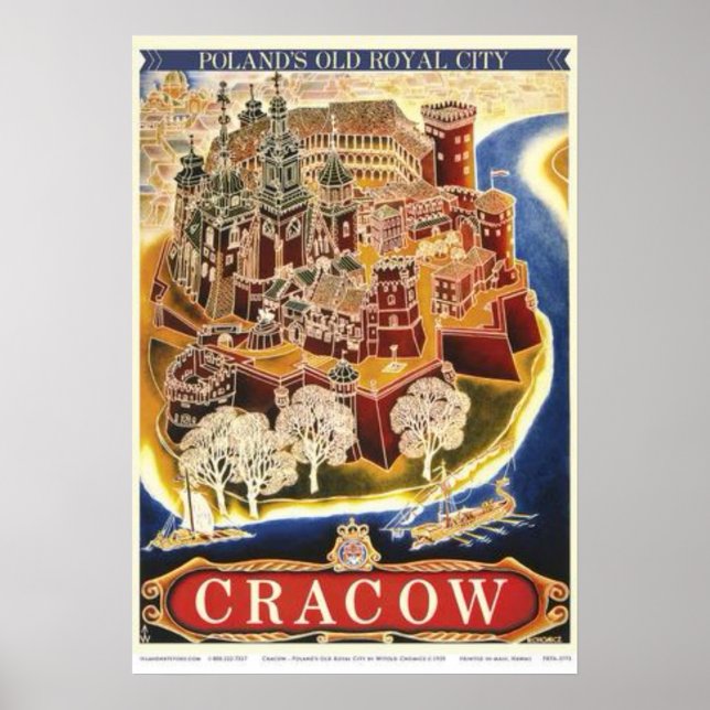 Krakau Poster (Vorne)