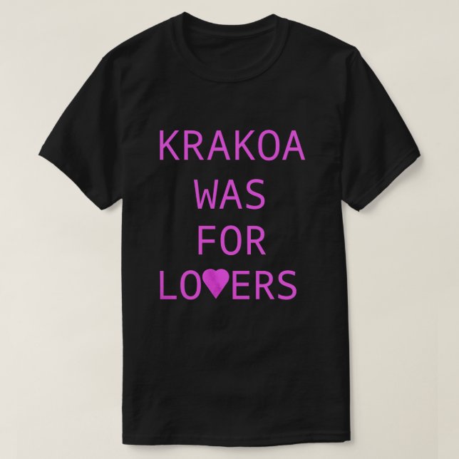 Krakau war ein Liebhaber T-Shirt (Design vorne)