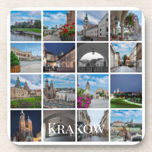 Krakauer Altstadtlandschaften, Polen Getränkeuntersetzer