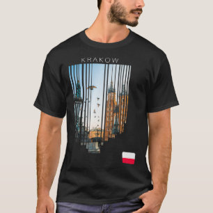 Krakauer Polnische Flagge T-Shirt