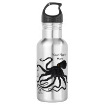 Krake 6 - 18 Unze. Wasser-Flasche