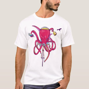 Krake fahren T-Shirt
