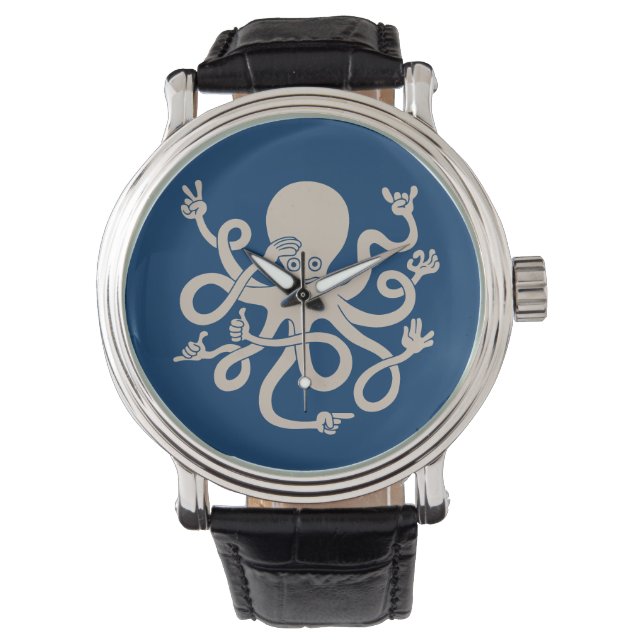 Kraken Armbanduhr (Vorderseite)